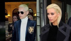 Kim Kardashian et Jared Leto passent au blond platine