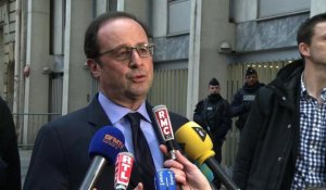 Hollande: "les mêmes cibles" touchées au Danemark et à Paris