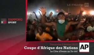 Zap'Sport : La Côte d'Ivoire gagne, Abidjan s'enflamme