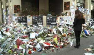 Charlie Hebdo : l'émotion un mois après l'attaque