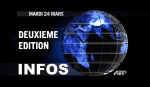 AFP - Le JT, 2e édition du mardi 24 mars