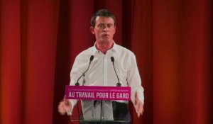 Dans le Gard, Valls appelle à la "résistance" face au FN