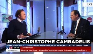 TextO' : Départementales : Stéphane Le Foll : " On jugera le résultat après le second tour"