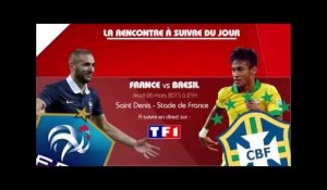 France - Brésil : La feuille de match et compositions probables !