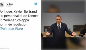 Xavier Bertrand élu personnalité politique de l'année et Marlène Schiappa nommée révélation