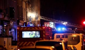 France: images de l'incendie qui a fait 2 morts à Lyon