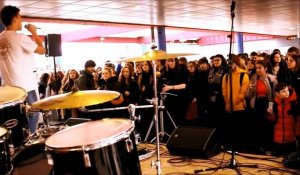 Les lycéens de Landrecies auditionnent pour un concours de talents lancé par l'Aéronef de Lille