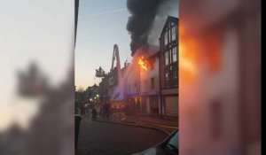 Deux appartements détruits dans un incendie en plein centre-ville de Beauvais