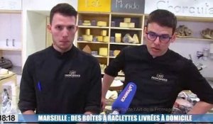 Marseille : des boîtes à raclettes livrées à domicile
