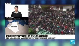 Des milliers d'Algériens manifestent contre un 5e mandat de Bouteflika
