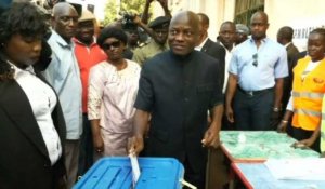 Le président de Guinée-Bissau vote pour les législatives