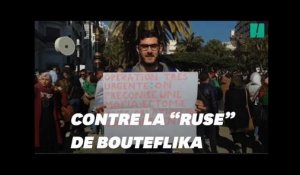 Des milliers d&#39;étudiants algériens ont manifesté contre la &quot;ruse&quot; de Bouteflika