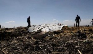 Crash Ethiopian Airlines: images du lieu de l'accident