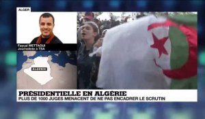 Présidentielle en Algérie : plus de 1 000 juges menacent de ne pas encadrer le scrutin