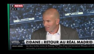 Zap sport du 12 mars : Zinédine Zidane de retour sur le banc du Real Madrid (vidéo)