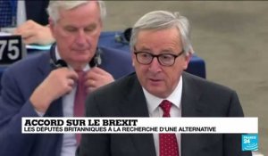 Sur le Brexit, "nous avons eu beaucoup de patience, mais même la patience s'épuise", a déclaré Juncker