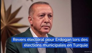 Turquie : Revers électoral pour Erdogan lors des élections municipales