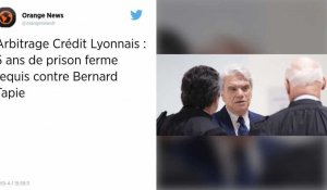 Affaire du Crédit Lyonnais. Cinq ans de prison ferme requis contre Bernard Tapie pour « escroquerie »