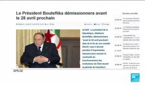Algérie : Bouteflika démissionnera avant la fin de son mandat