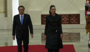 Chine: Li Keqiang accueille la Première ministre néo-zélandaise