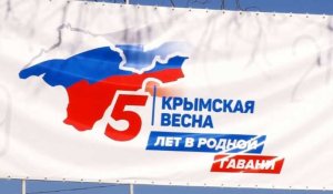 Crimée: les Russes vont marquer les 5 ans de l'annexion