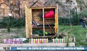 Marseille : un centre de compostage pour le quartier de Vauban