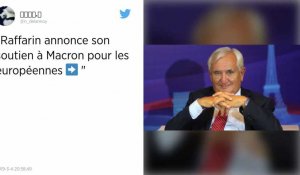 Européennes. Jean-Pierre Raffarin annonce son soutien à Emmanuel Macron