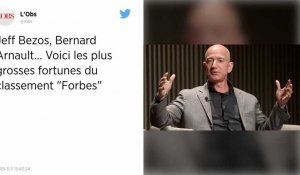 Le patron d'Amazon Jeff Bezos reste l'homme le plus riche du monde, selon Forbes