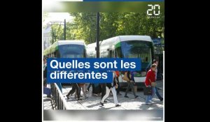 Les différentes générations de tramway à Nantes