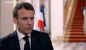 Macron entre dans la bataille européenne, contre le "repli nationaliste"