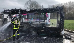 Un bus Moveo prend feu à Saint-Omer
