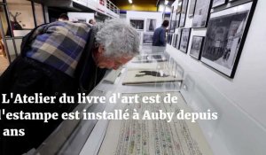 Auby : visite guidée de l'Atelier du livre d'art et de l'estampe