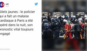 Gilets jaunes. Un policier victime d'un malaise cardiaque à Paris, son état jugé « très sérieux »