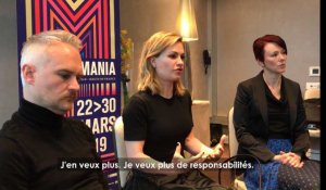 Interview de l'actrice Anna Paquin (True Blood,X-Men) lors du festival des séries Séries mania à Lille 