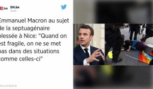 Gilets jaunes. Septuagénaire blessée à Nice : Macron lui souhaite « prompt rétablissement » et plus de « sagesse »