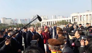 Le Roi et la Reine rendent hommage aux soldats belges tombés pendant la guerre de Corée