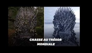 Pour le retour de &quot;Game of Thrones&quot;, HBO a caché 6 trônes de fer à travers le monde