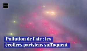 Pollution de l'air : les écoliers parisiens suffoquent