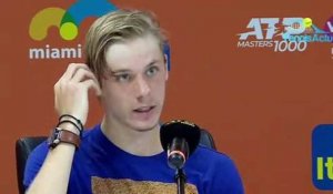 ATP - Miami Open 2019 - Denis Shapovalov a perdu sa première contre son "idole" Roger Federer