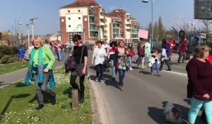 Marche colorée en mémoire d'Elise Tittelein, tuée sur la route à Saint-Laurent-Blangy