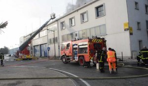 Boulogne-sur-Mer : Incendie chez Delpierre, à Capécure