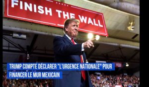 États-Unis : Donald Trump va déclarer « l'urgence nationale » pour construire son mur à 8 milliards de dollars à la frontière avec le Mexique