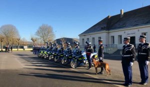 Hommage aux militaires de la gendarmerie décédés en 2018 