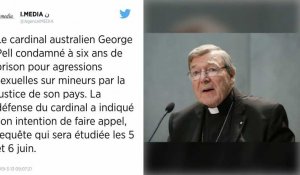 Le cardinal australien George Pell condamné à six ans de prison pour pédophilie.