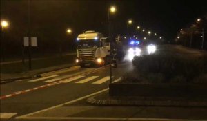 Amiens: fuite de produit chimique d'un camion