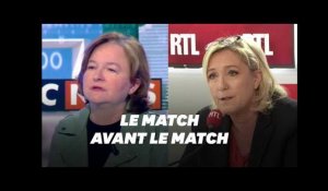 Marine Le Pen et Nathalie Loiseau: duel sur fond d&#39;élections européennes