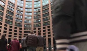 Avant les élections, des détenus visitent le Parlement européen