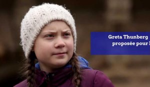 Greta Thunberg proposée pour le prix Nobel de la paix 2019