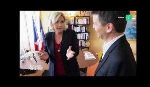 Marine Le Pen fait du Sarkozy dans &quot;L&#39;Émission politique&quot;