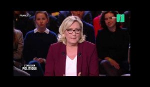 Marine Le Pen: &quot;Il faut vacciner tous ceux qui arrivent en France&quot;
